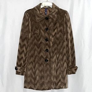 DUE+2 Women's soft jacket. Size Small
